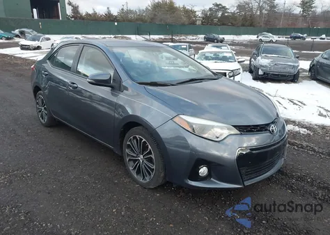 2014 Toyota Corolla S Plus z USA, uszkodzony, nr VIN 2T1BURHEXEC059491